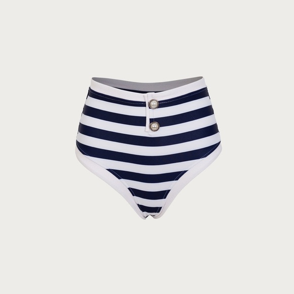 SAME LA The Grace Tank & High Rise Bottom Swim Set, Bikini - Two Piece (Medium) - Picture 5 of 7